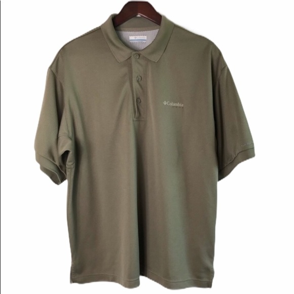 𝅺Columbia PFG Fishing Vented Polo Shirt Men’s Size M - Picture 1 of 8